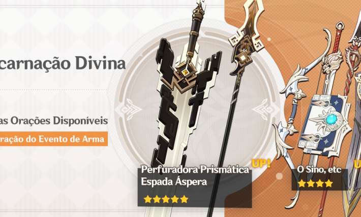 Novo banner de personagens - Aristocracia Ermida - Genshin PRO